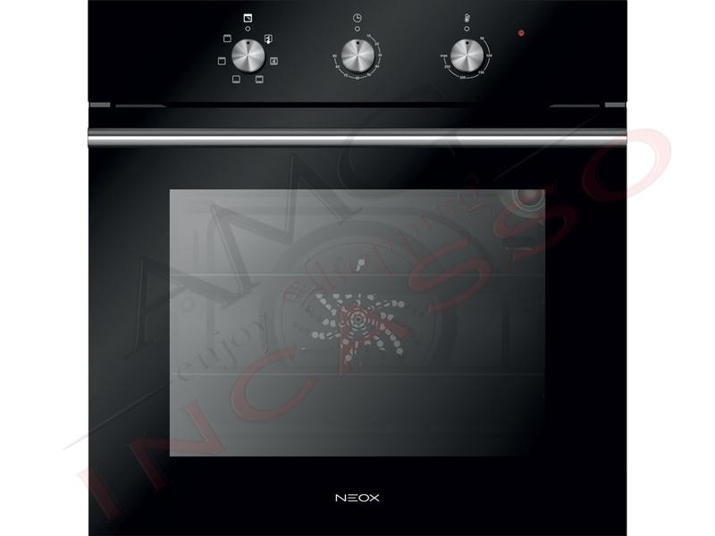 Forno Incasso Ventilato cm. 60 Antracite Modern Line Classe A 6 Funzioni