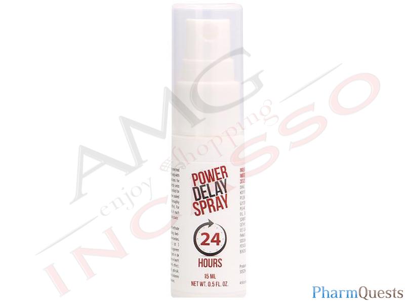 Spray Ritardante Eiaculazione Precoce PharQuests Power 24 H Delay 15 ml