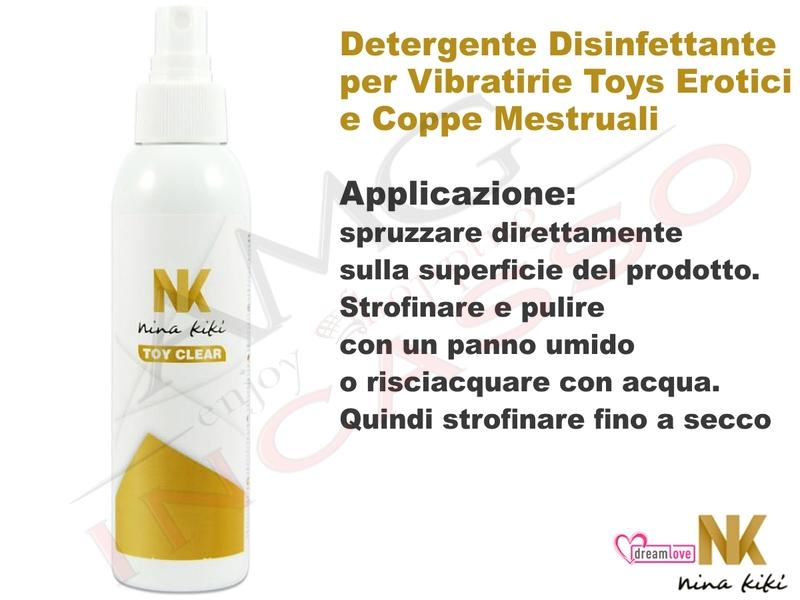 Detergente Spray Antibatterico Sexy Toys Erotici Toy Cleaner Nina Kiki