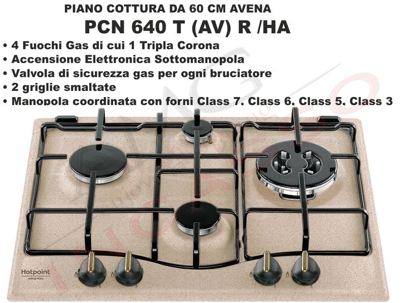Piano Cottura Cucina Tradizione 4 Fuochi Gas cm. 60 Avena