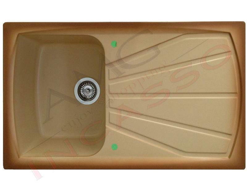 Miscelatore Per Lavello Cucina Terra Di Francia.Lavello Living 300 Lsl30012 79x50 1 Vasca Gocc Terra Di Francia Amg Incasso Elettrodomestici Da Incasso