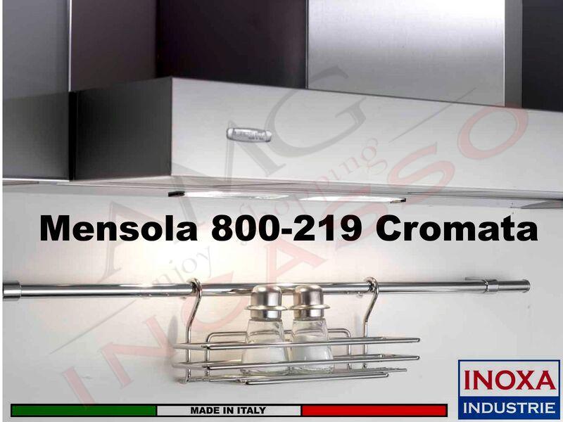 Portabarattoli Sottopensile per tubo 16 mm Inoxa 800-129C Cromato