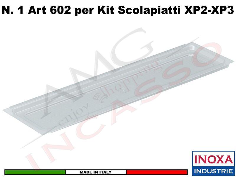 Kit Scolapiatti Vasistas Pensile 40 702/40 + Vaschetta 602 + Telaio 502