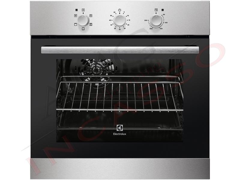 Forno Cucina Elettrico Ventilato Easy cm.60 Acciaio Inox 4 Funzioni Classe A