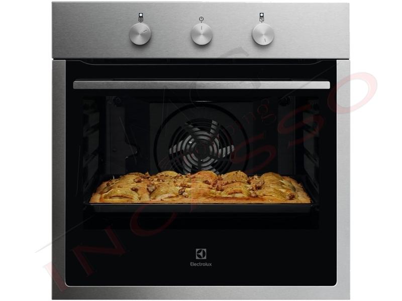 Forno Cucina Elettrico Ventilato Intuit cm.60 Acciaio Inox 5 Funzioni Classe A