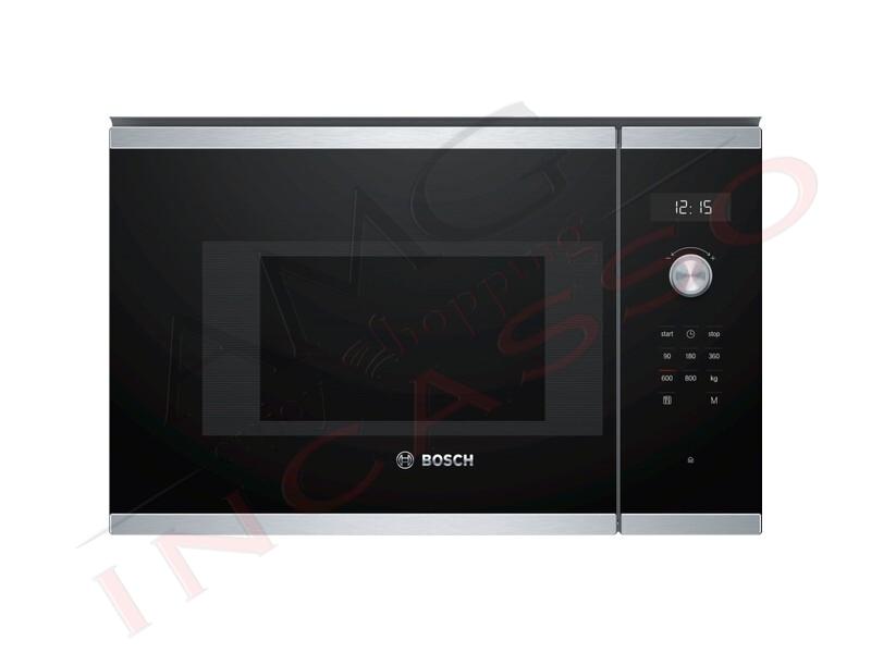 Forno a Microonde Incasso BOSCH LINE BFL524MS0  Apertura Porta bandiera Nero