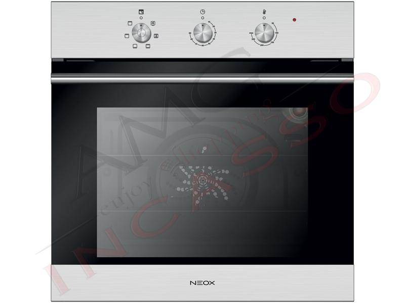 Forno Ventilato Steel Line cm. 60 Acciaio Inox 6 Funzioni Classe A