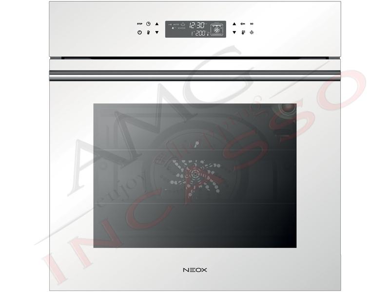 Forno Ventilato Crystal Line cm. 60 Bianco 11 Funzioni Classe A