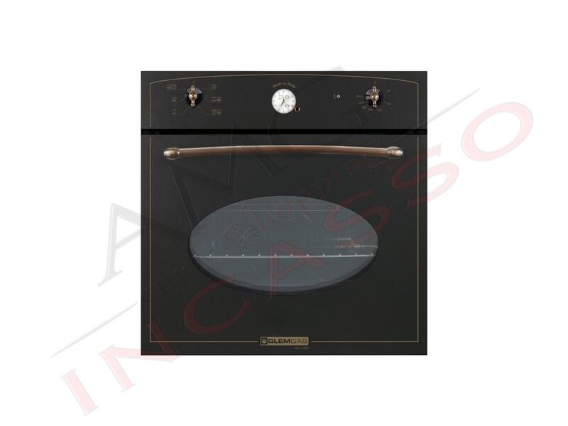 Forno Incasso Elettrico Ventilato Glem Gas GFT64AN-S3 60 Cm Classe A  Antracite