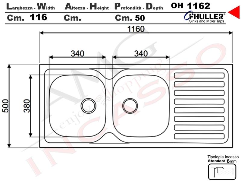 Lavello Da Cucina Smeg LGM116S - Design Elegante E Funzionale Per La Tua Cucina - Foto 2
