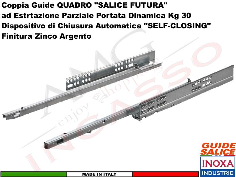 Carello FHULLER Portabiancheria Con Attacco All'Anta ZENITH Guide SALICE da 30 Ardesia