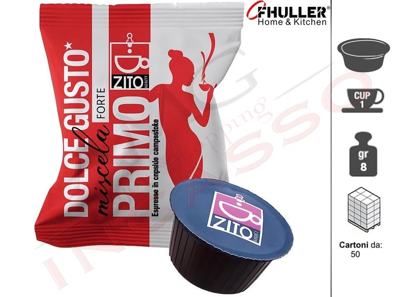 Zito Caffè Miscela Primo in Capsule compatibili Dolce Gusto Pz.50 - 1 Scatolo