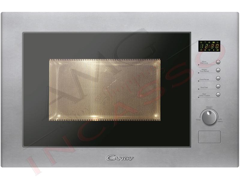 Candy MIC25GDFX Forno Microonde + Grill Volume 25 litri Grill 1000 W  Apertura a Libro