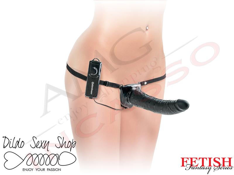 Vibratore Strap-On Con Plug Fetish Fantasy Series Deluxe PD395823