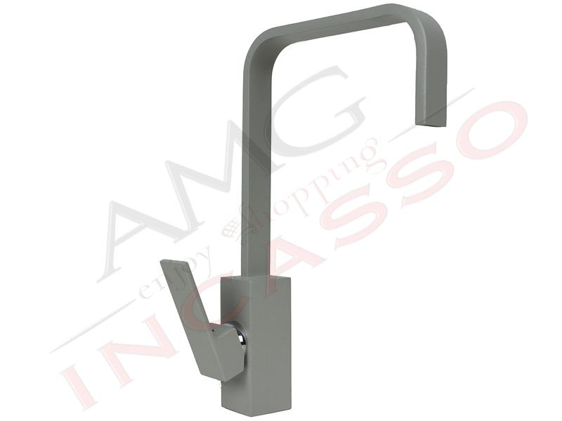 Miscelatore ITALIANO Argo/Paini 2952 Brescia Alluminium canna alta