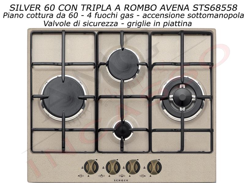 Forno Cucina New England SFN5458N cm.60 Ventilato 5 Funzioni Avena