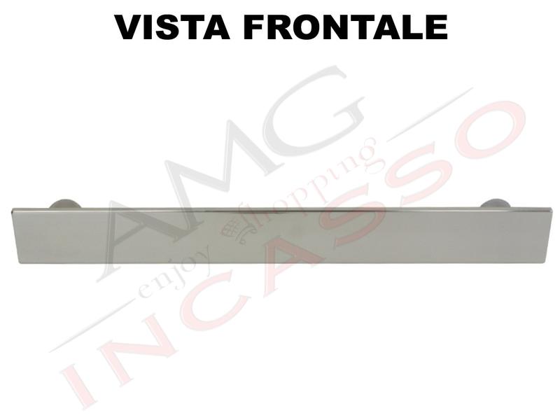 Maniglia Pomolo Pomello 771 distanza tra i fori 19,2 cm. Nichel Satinato cucina