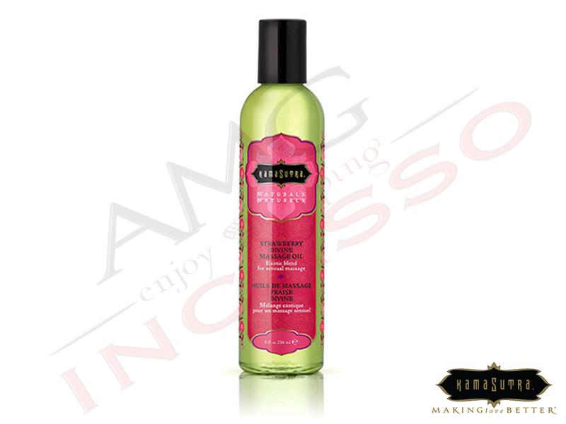 Olio Massaggi Lubrificante Kamasutra Naturals Oil Fragola