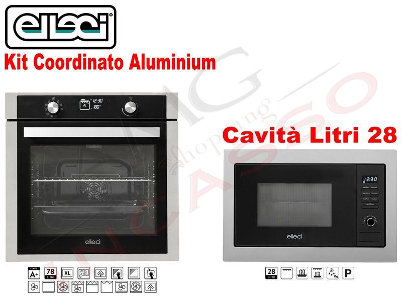 Pacchetto Aluminium: Forno Ventilato • Microonde 28 Litri