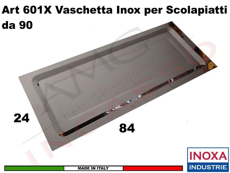 Kit Scolapiatti Vasistas Pensile 90 702/90 + Vaschetta 602 + Telaio 502