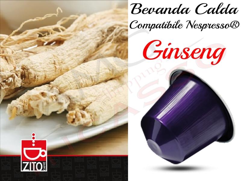 Bevanda in Capsule Compatibili *Nespresso® al Ginseng