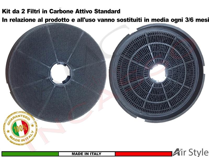 Coppia Filtri per Motori AIR STYLE SE185TNZ antiodore ai carboni attivi