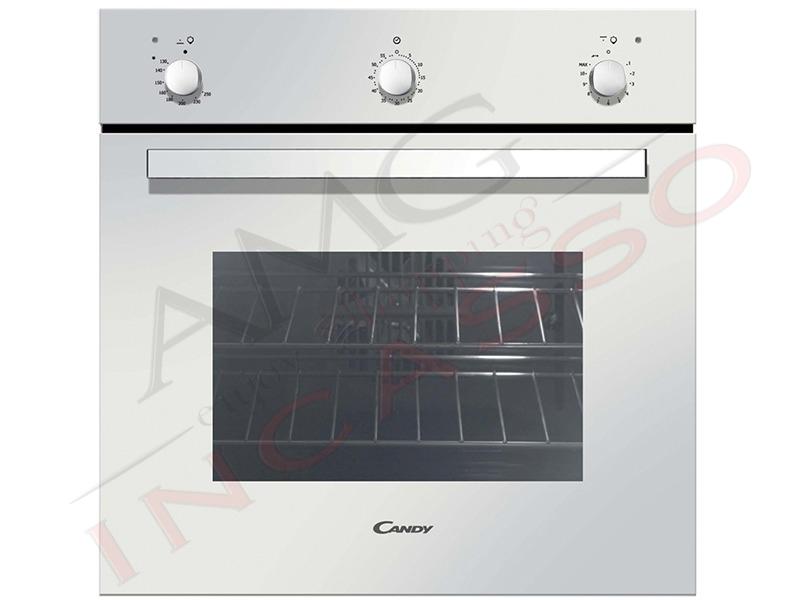 Candy FLG 202/1 W forno Gas 54 litri grill elettrico ventilazione tangenziale Bianco